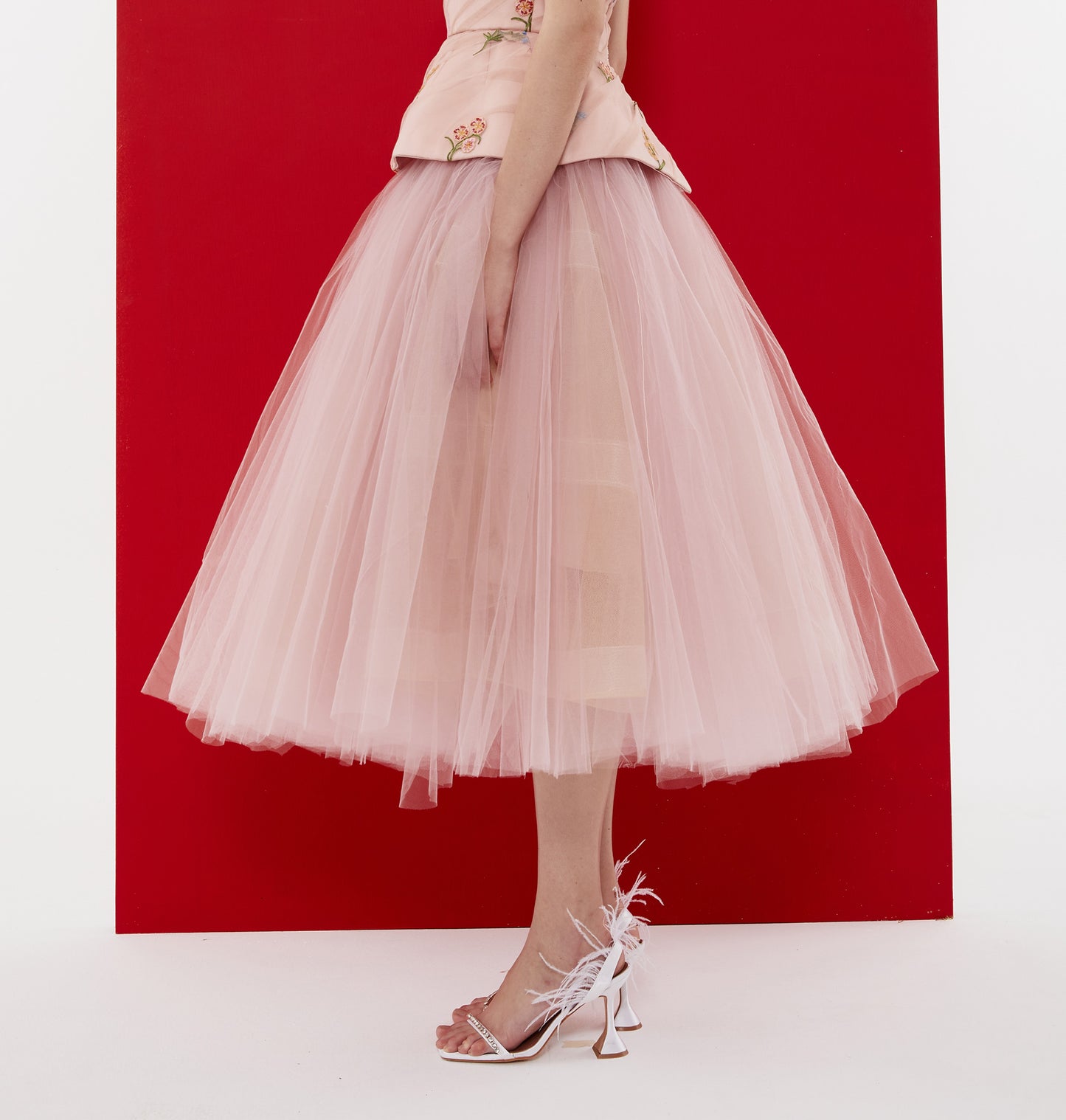 TULLE SKIRT - PINK