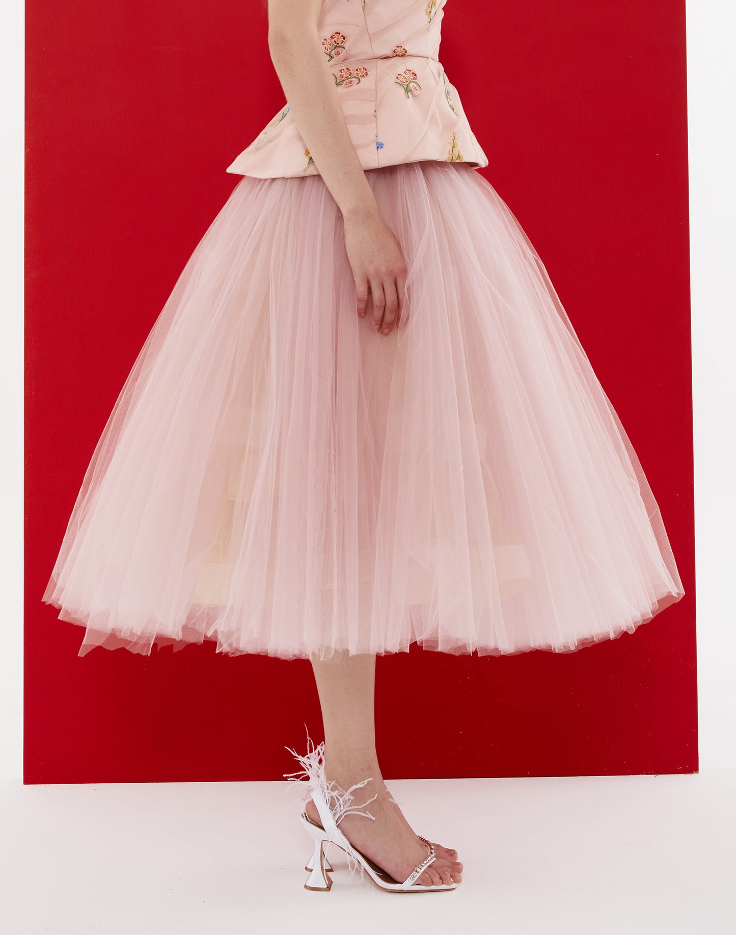 TULLE SKIRT - PINK