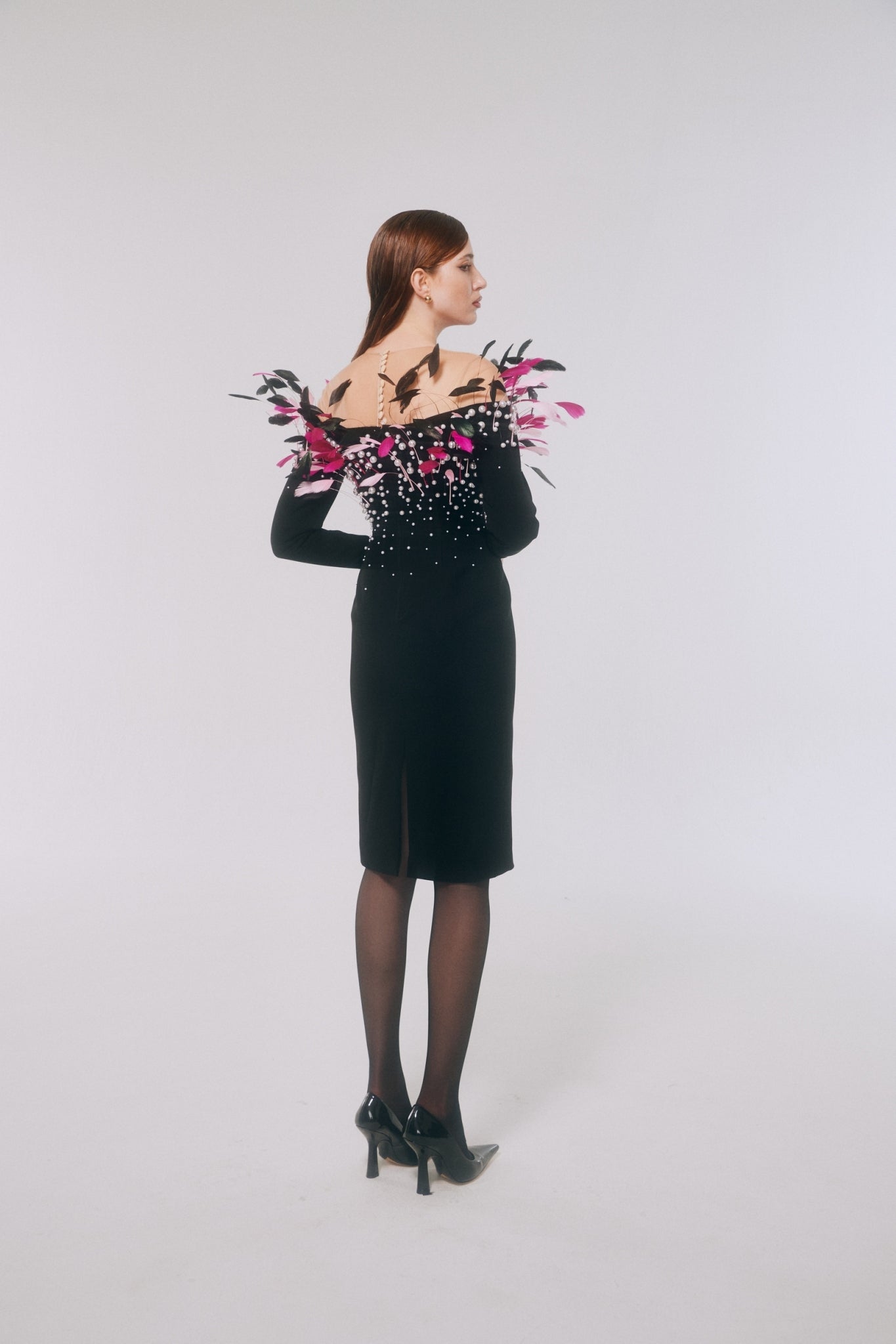 Celestial Illusion Dress